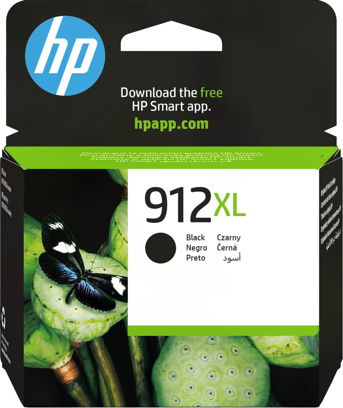 HP 912XL Cartridge Zwart Main Image