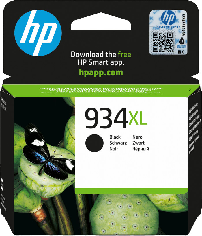 HP 934XL Cartridge Zwart Main Image