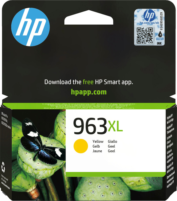 HP 963XL Cartridge Yellow Main Image