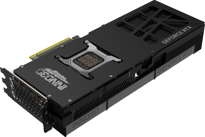INNO3D GeForce RTX 5090 X3 OC 32 Go dessous