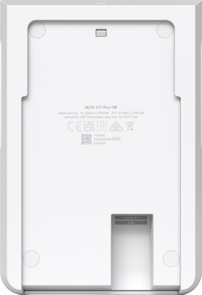 Ubiquiti U7 Pro Wall achterkant