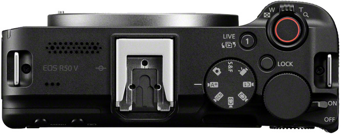 Canon EOS R50 V Boitier dessus