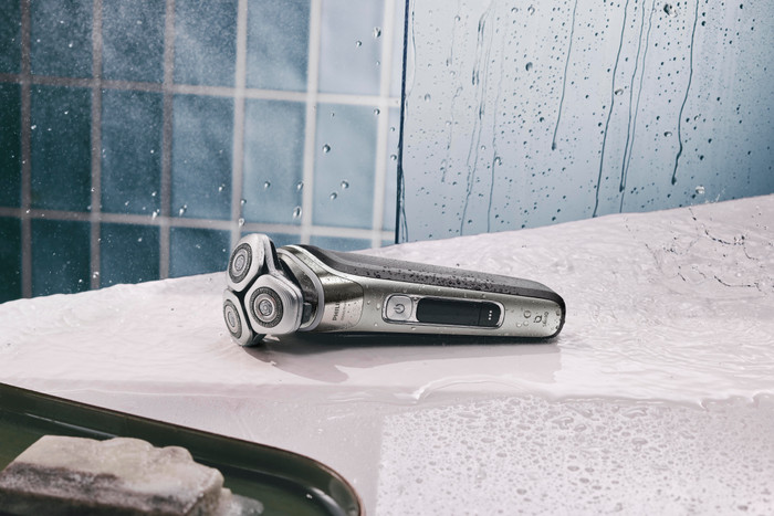 Philips Shaver i9000 Prestige XP9208/30 côté gauche