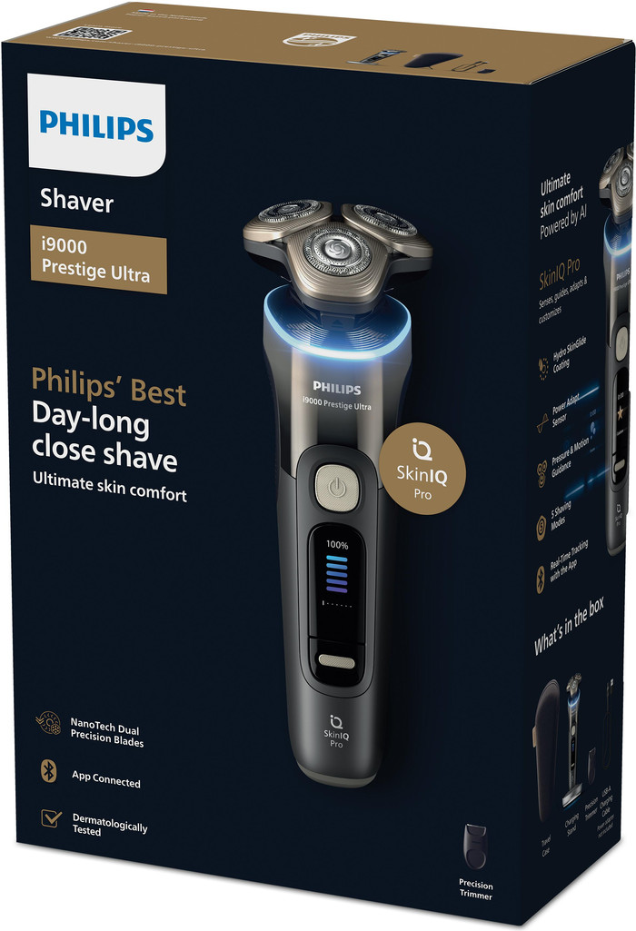 Philips Shaver i9000 Prestige Ultra XP9405/11 packaging