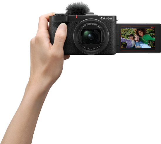 Canon PowerShot V1 produit à l'usage