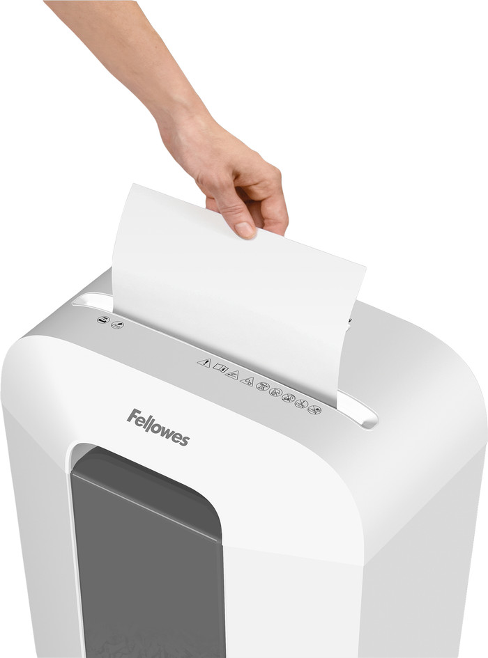 Fellowes LX50 White product in use