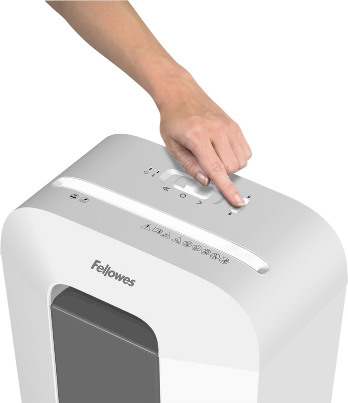 Fellowes LX50 White product in use