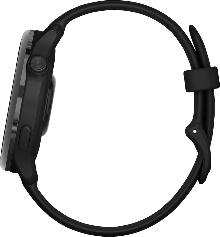 Garmin Vivoactive 6 Music Zwart linkerkant