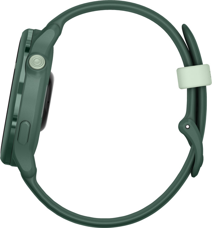 Garmin Vivoactive 6 Music Vert côté gauche