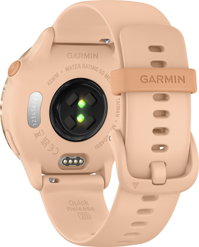 Garmin Vivoactive 6 Music Rose arrière