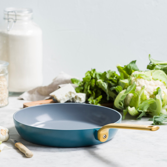 Greenpan Evolution Poêle à Frire 28 cm Bleu produit à l'usage