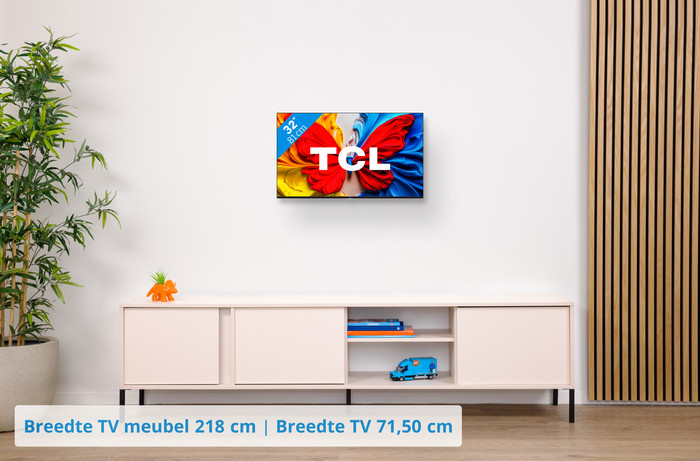TCL 32" QLED S51K (2025) visual Coolblue 1