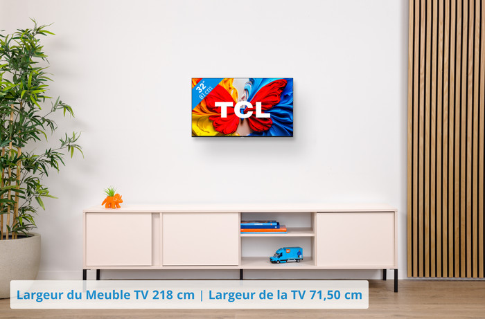 TCL 32" QLED S51K (2025) visuel Coolblue 1