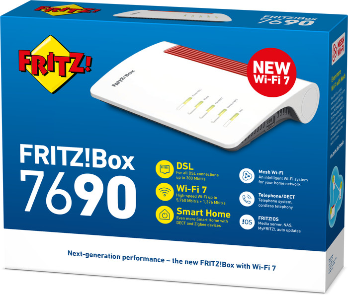 AVM FRITZ!Box 7690 Edition International emballage