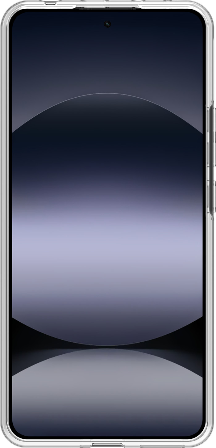 Just in Case Soft Design Xiaomi Redmi Note 14 4G Back Cover Transparent front