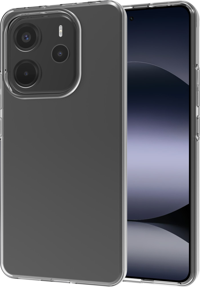 Just in Case Soft Design Xiaomi Redmi Note 14 4G Back Cover Transparent combined product