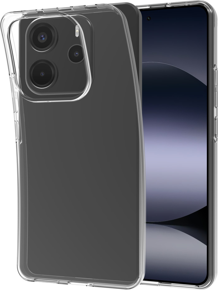 Just in Case Soft Design Xiaomi Redmi Note 14 4G Back Cover Transparent combined product