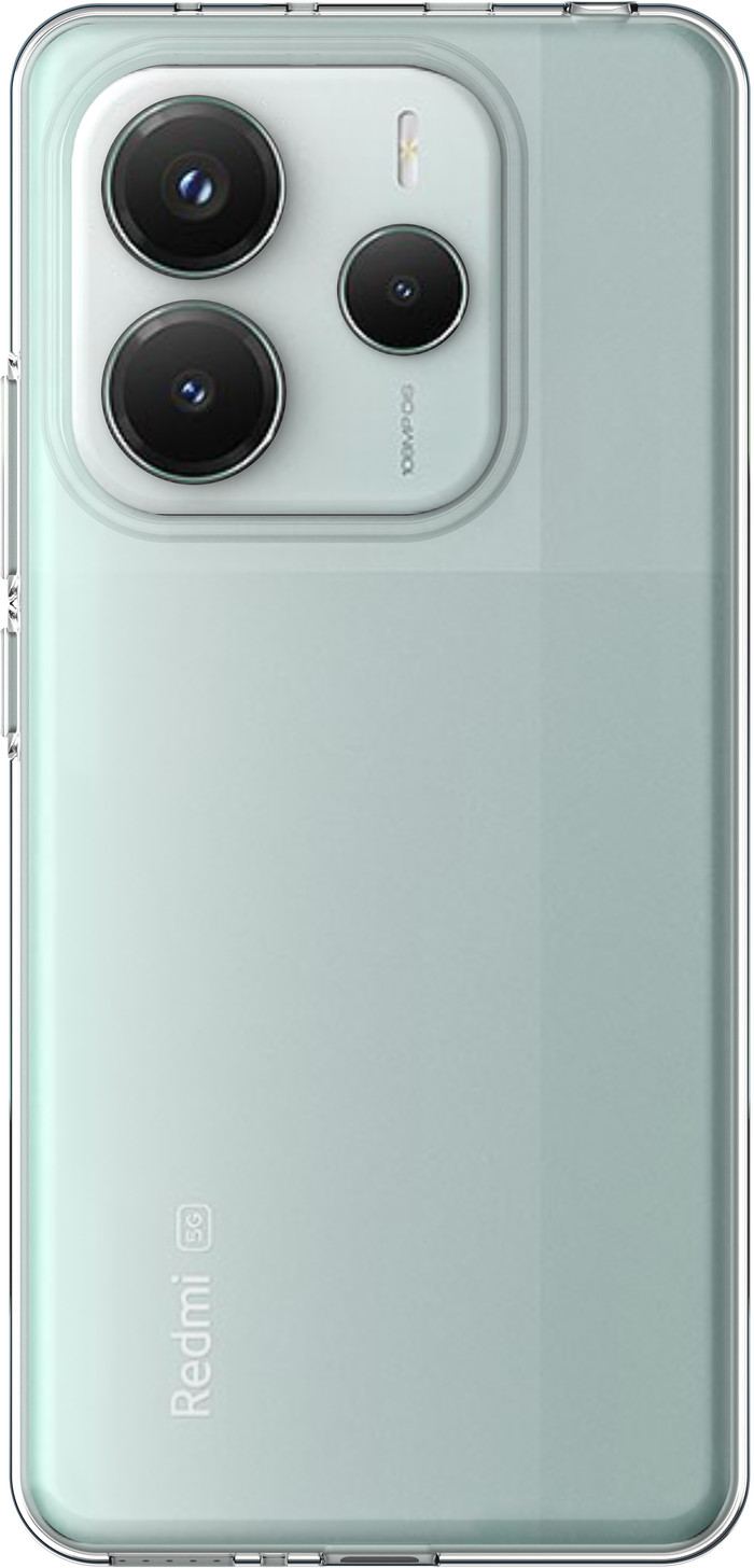 Just in Case Soft Design Xiaomi Redmi Note 14 5G Back Cover Transparant Main Image