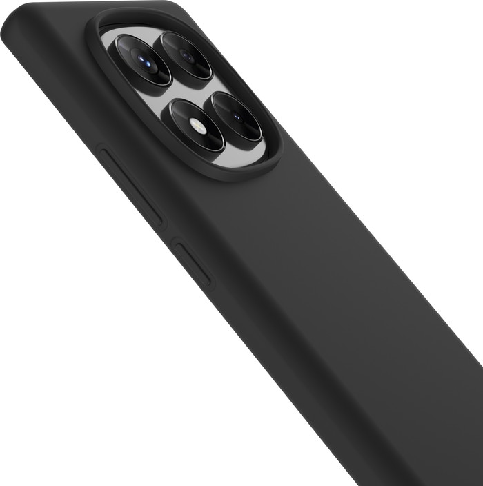 Just in Case Soft Design Xiaomi Redmi Note 14 Pro 4G Back Cover Zwart detail