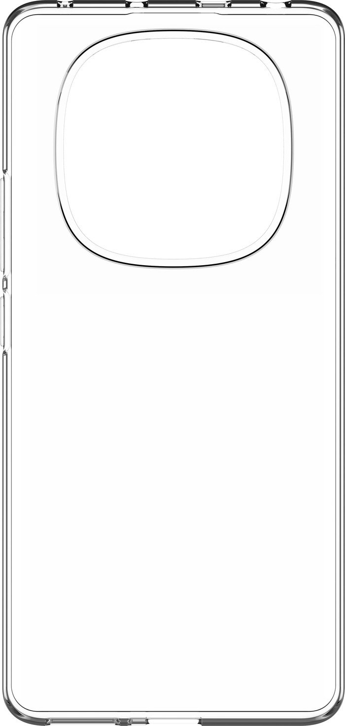 Just in Case Soft Design Xiaomi Redmi Note 14 Pro 4G Back Cover Transparant voorkant