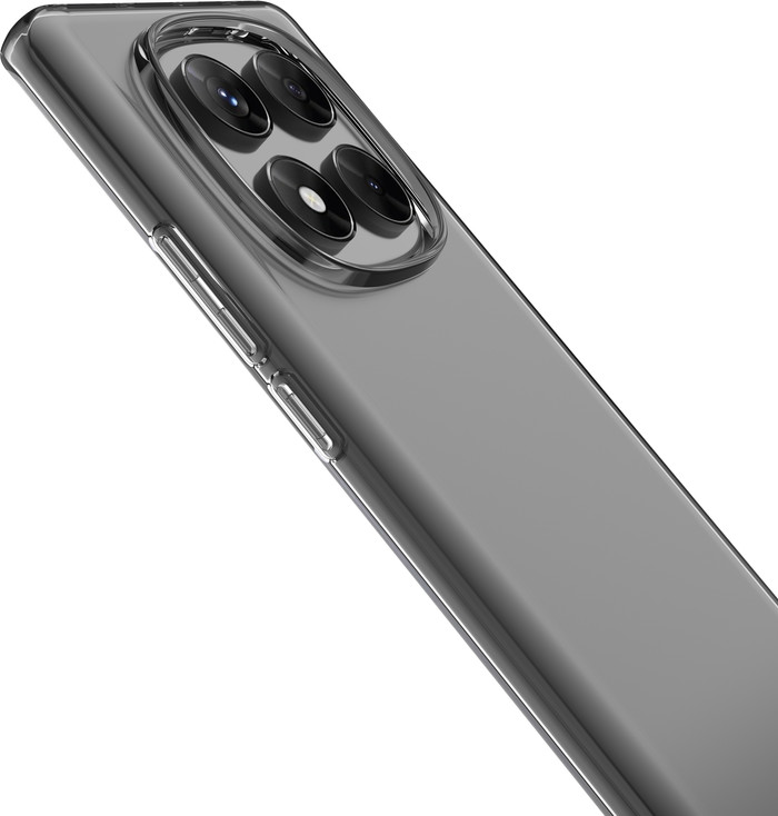 Just in Case Soft Design Xiaomi Redmi Note 14 Pro 4G Back Cover Transparant onderkant