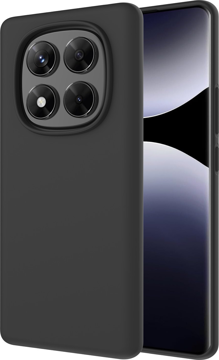 Just in Case Soft Design Xiaomi Redmi Note 14 Pro 5G Back Cover Zwart samengesteld product