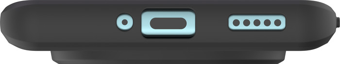 Just in Case Soft Design Xiaomi Redmi Note 14 Pro+ 5G Back Cover Zwart onderkant