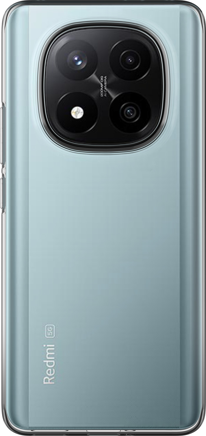 Just in Case Soft Design Xiaomi Redmi Note 14 Pro+ 5G Back Cover Transparant Main Image