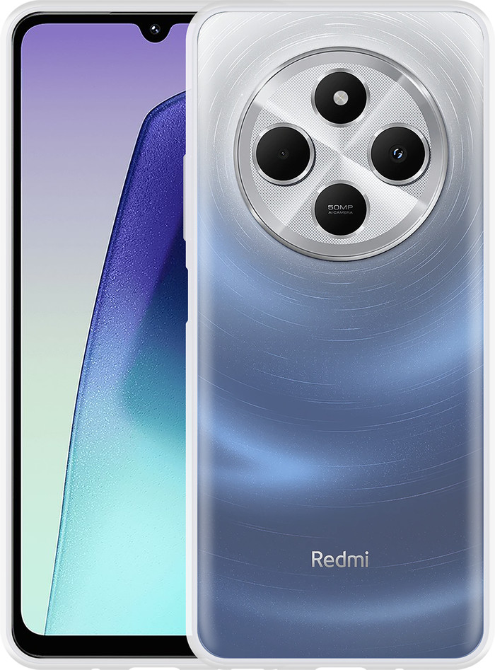 Just in Case Soft Design Xiaomi Redmi Note 14C Back Cover Transparant samengesteld product