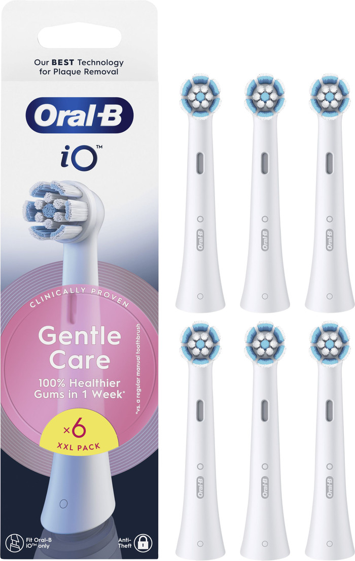 Oral-B iO Gentle Care Wit (6 stuks) Main Image