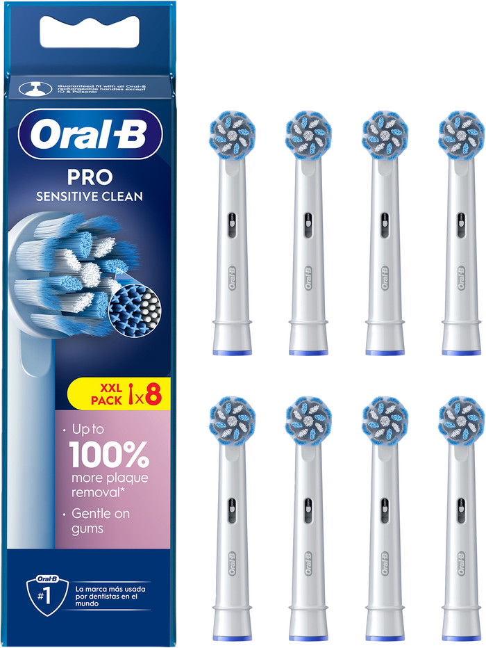 Oral-B Pro Sensitive Clean Wit (8 stuks) Main Image