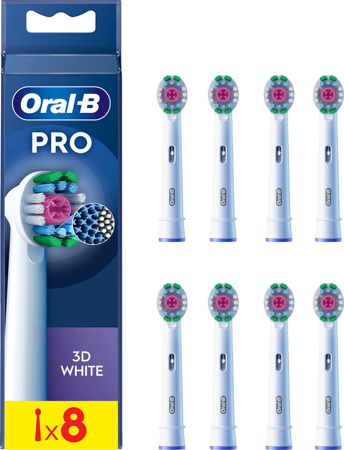 Oral-B Pro 3D White (8 stuks) Main Image