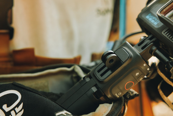 GoPro Anamorphic Lens Mod (GoPro HERO 13) product in gebruik