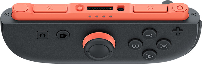 Nintendo Switch 2 Joy-Con Set Blue/Red detail