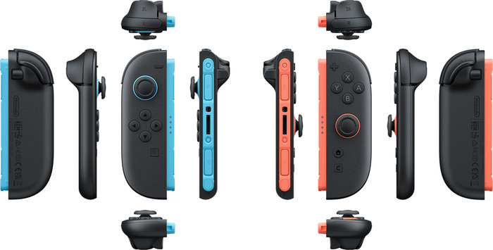 Nintendo Switch 2 Joy-Con Set Blue/Red detail