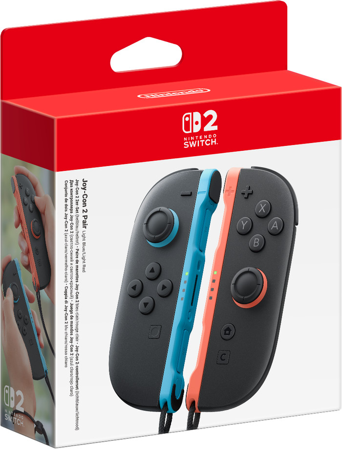 Nintendo Switch 2 Joy-Con Set Blue/Red packaging