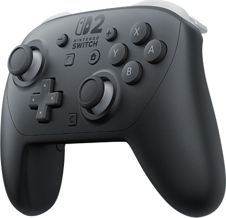 Nintendo Switch 2 Pro Controller rechterkant
