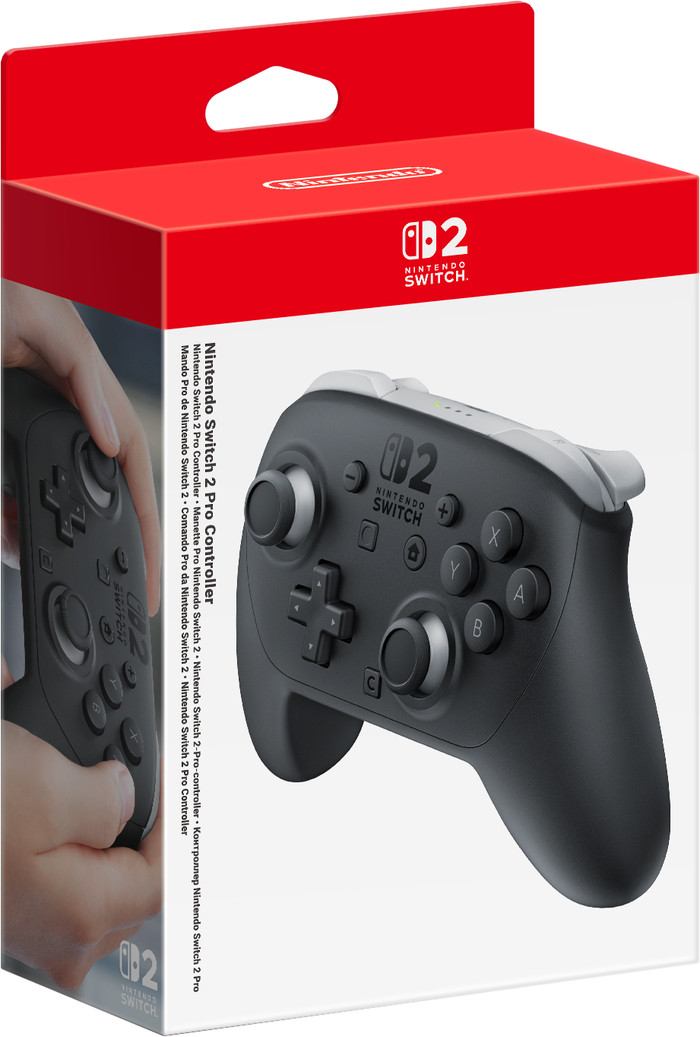 Nintendo Switch 2 Pro Controller verpakking