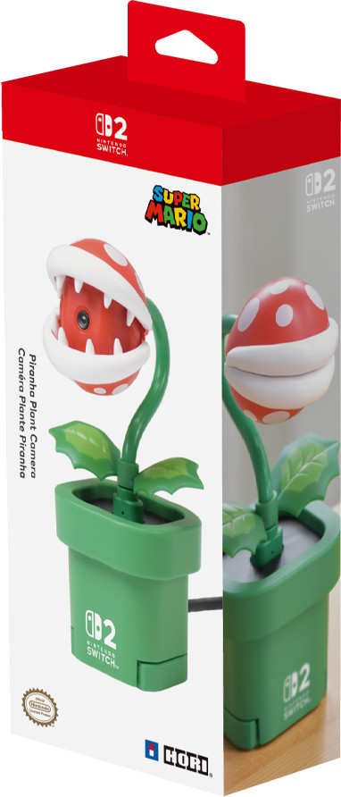 Nintendo Switch 2 Piranha Plant Camera verpakking