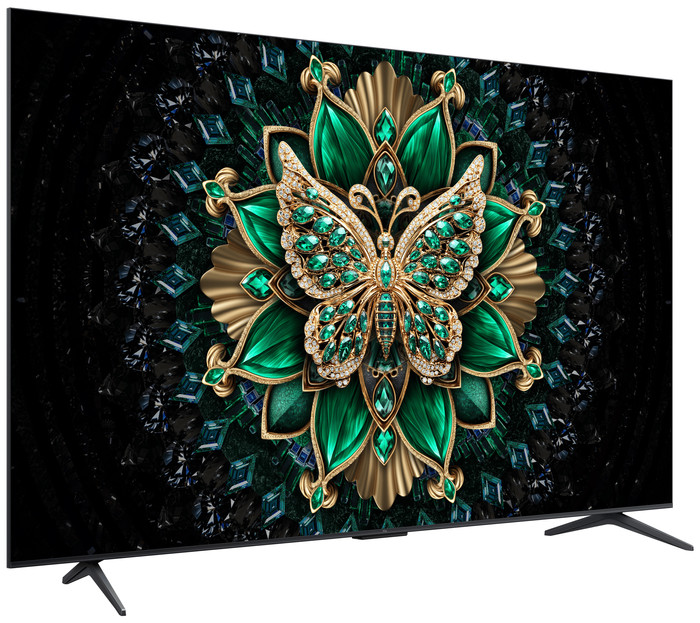 TCL 85 inches QD Mini-LED C61K 4K (2025) + TCL Q85H PRO front