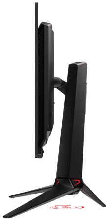 ASUS ROG Swift OLED PG32UCDP côté gauche