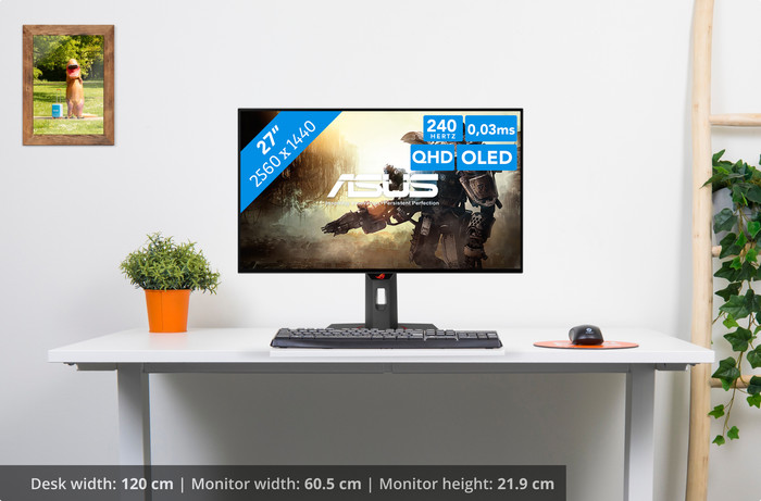 ASUS ROG Strix OLED XG27AQDMG visual Coolblue 1