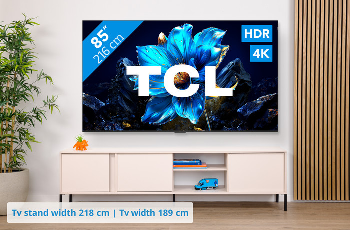 TCL 85 inches QLED P71K 4K (2025) visual Coolblue 1