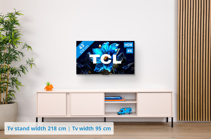 TCL 43 inches QLED P71K 4K (2025) + TCL S45H 2.0 Soundbar visual Coolblue 1
