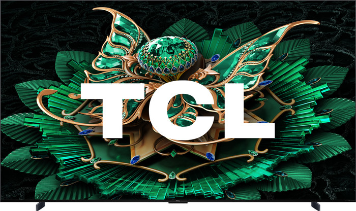 TCL 98" QD Mini-led C71K 4K (2025) + TCL Q85H PRO voorkant