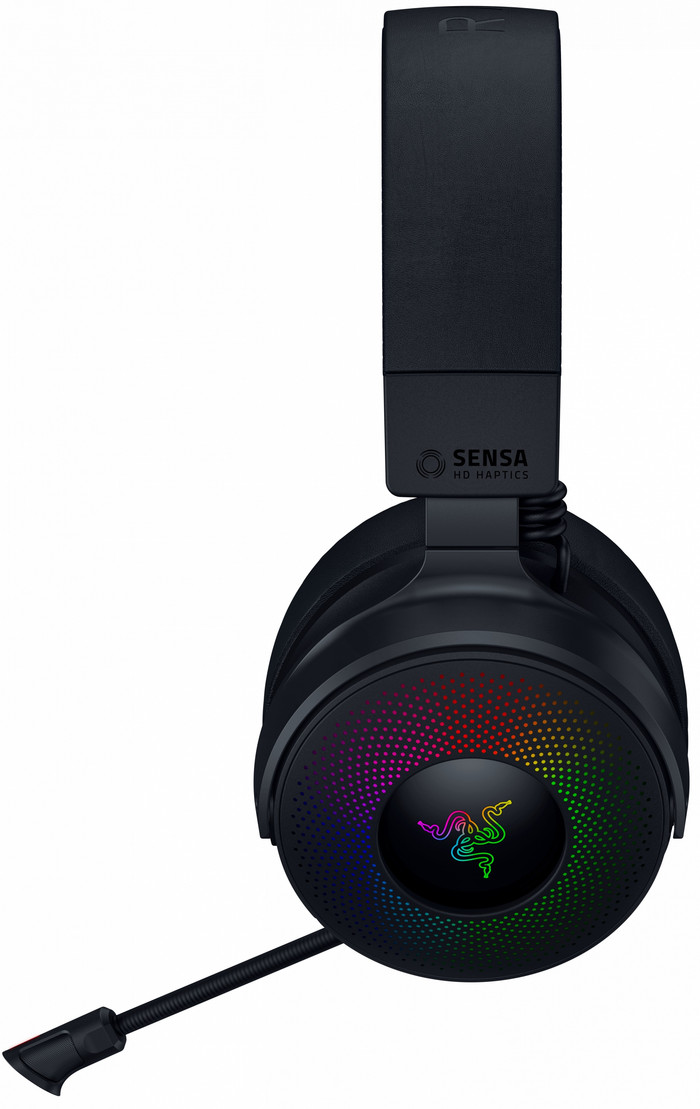 Razer Kraken V4 Pro Wireless Gaming Headset + Control Hub right side