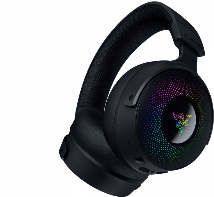 Razer Kraken V4 Pro Wireless Gaming Headset + Control Hub right side