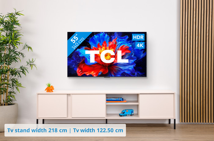 TCL 55 inches QLED P81K 4K (2025) visual Coolblue 1