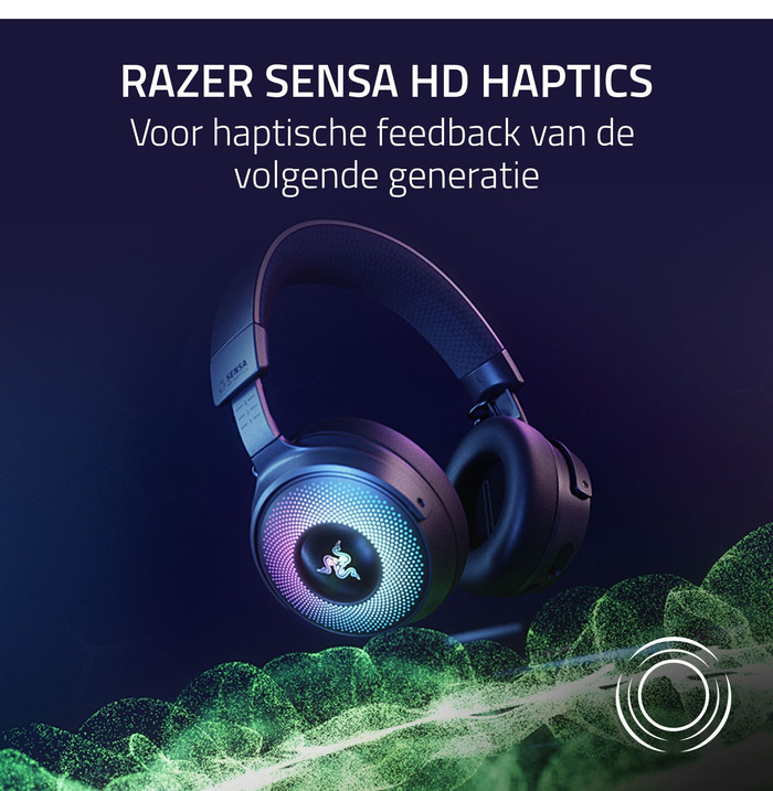 Razer Kraken V4 Pro Wireless Gaming Headset + Control Hub visual supplier