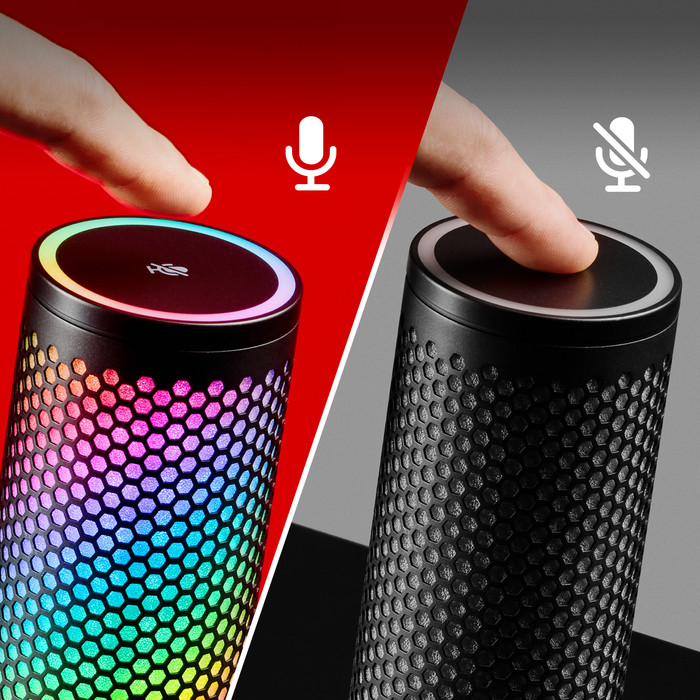 HyperX QuadCast 2 S USB microfoon Zwart visual leverancier